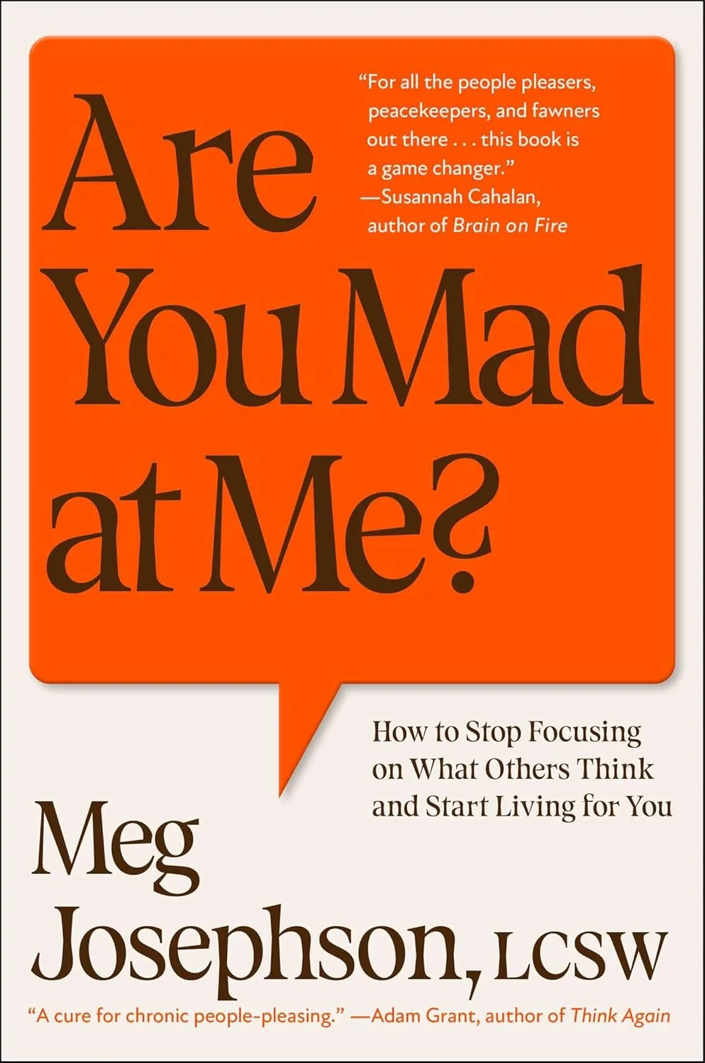 Are You Mad at Me